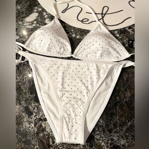 Bebe bikini size L set new with tags